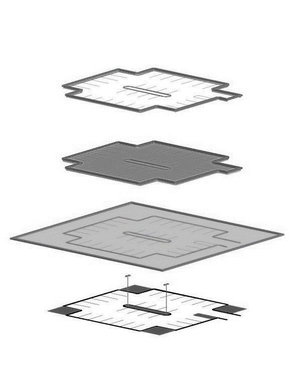 Figure 6-1: Concept of a layered lighting approach for outdoor lighting - Lighting Power Allowance (LPA) . Graphic shows outdoor lighting power densities structured using a layered lighting approach. This image illustrates how the total allowed power for a sales lot with frontage is determined by layering the general hardscape, outdoor sales lot and outdoor sales lot frontage allowances, with specific restrictions associated with the location of the power used for frontage and sales lot lighting. Figure 6-1: Concept of a layered lighting approach for outdoor lighting - Lighting Power Allowance (LPA) . Graphic shows outdoor lighting power densities structured using a layered lighting approach. This image illustrates how the total allowed power for a sales lot with frontage is determined by layering the general hardscape, outdoor sales lot and outdoor sales lot frontage allowances, with specific restrictions associated with the location of the power used for frontage and sales lot lighting.